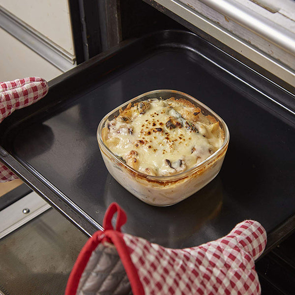 HARIO KST-2012OW | 3pc CONTAINER with Lid Glass