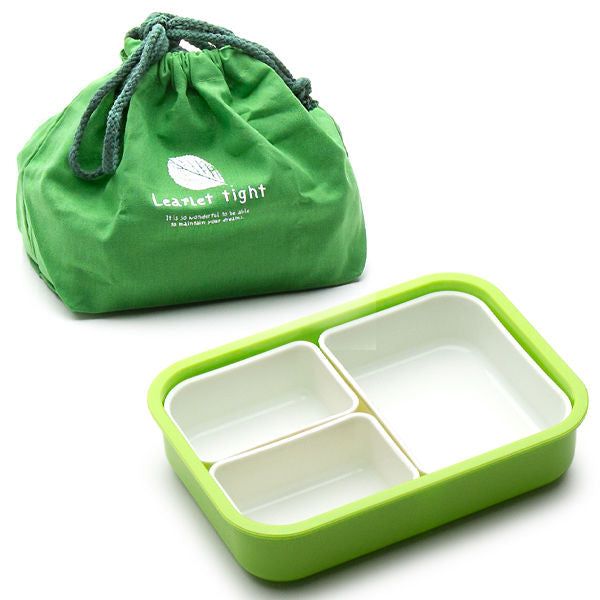 Leaflet Tight LB-650/B | 650ml Bento Box with Bag