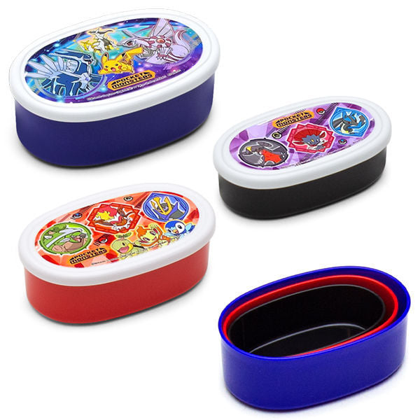 568183 | LUNCH CONTAINERS 3pc PL Pokemon