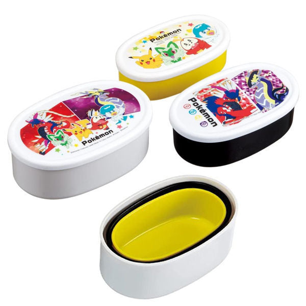 634703 | LUNCH CONTAINERS 3pc PL Pokemon SRS3SAG
