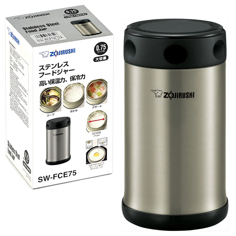 Zojirushi SW-FCE75-FPWebParent | 0.75L FOOD JAR Stainless Steel