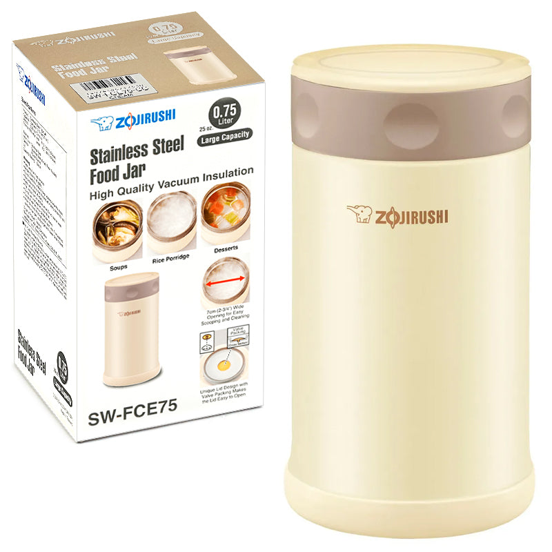 Zojirushi SW-FCE75-FPWebParent | 0.75L FOOD JAR Stainless Steel