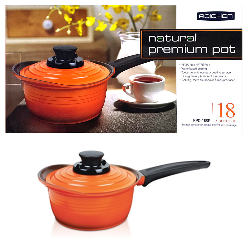 Roichen RPC-18SP/O | 18cm DIE CASTED SAUCE PAN