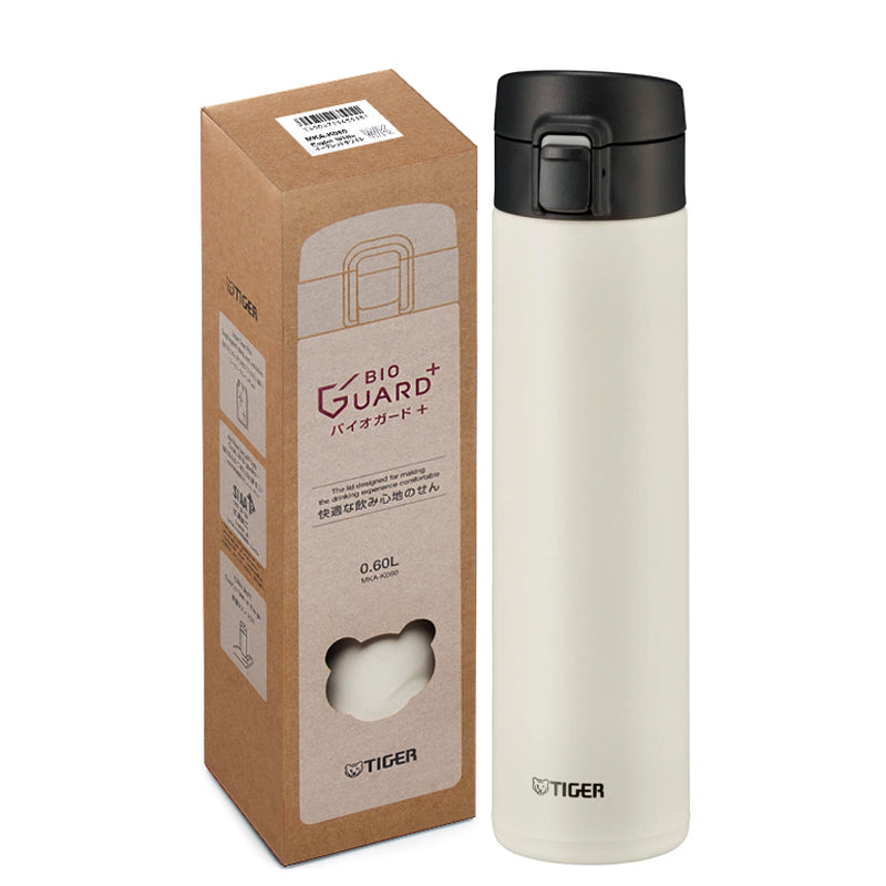 TIGER | 0.6L VACUUM BOTTLE One-push