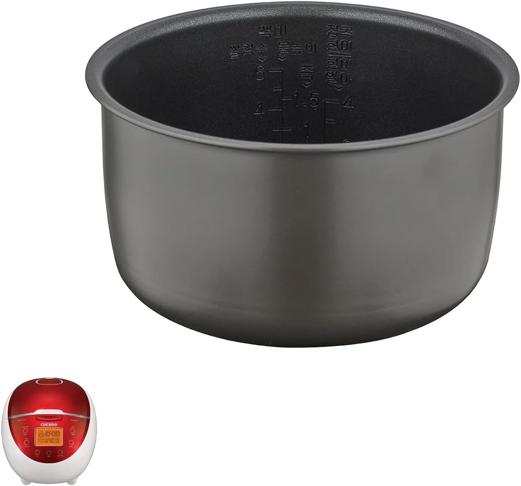 CUCKOO CR-0655F | 6-Cup Micom Rice Cooker with 12 Menu Options: White Rice, Brown Rice & More, Nonstick Inner Pot