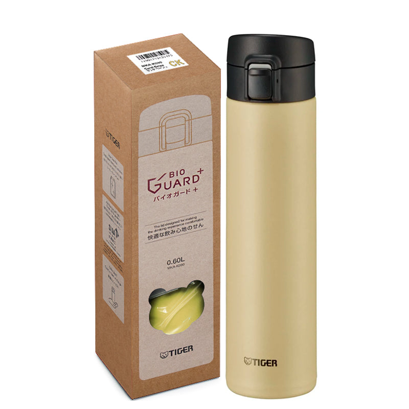 TIGER | 0.6L VACUUM BOTTLE One-push