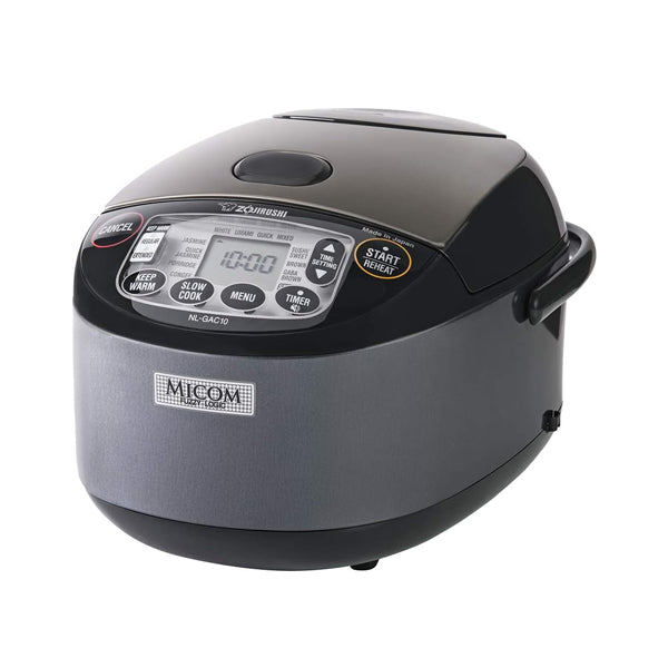 Zojirushi NL-GAC18-BM | 10-Cup MICOM RICE COOKER with WARMER