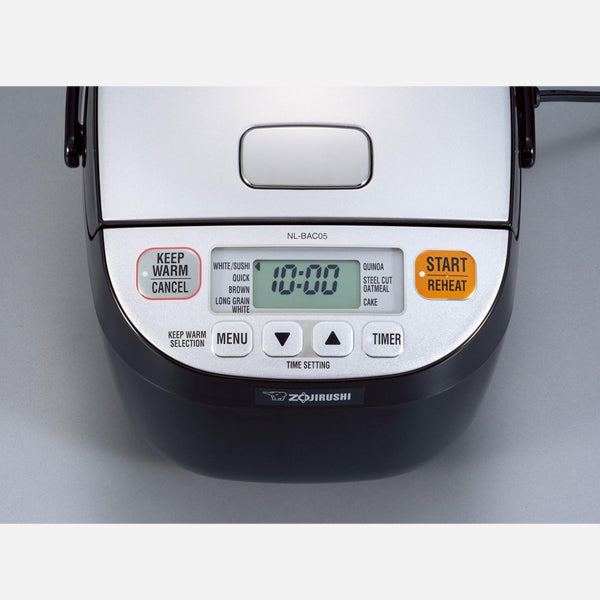 Zojirushi NL-BAC05-SB | 3-Cup MICOM RICE COOKER