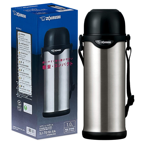 Zojirushi SJ-TG10-XA | 1L STAINLESS BOTTLE