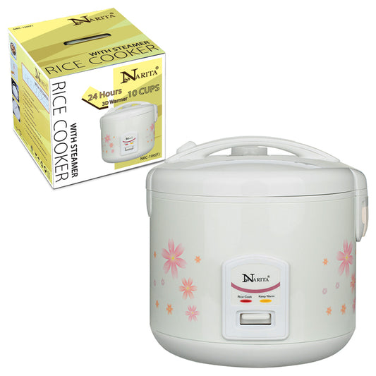 Narita NRC-100F | 10-Cup RICE COOKER and Warmer