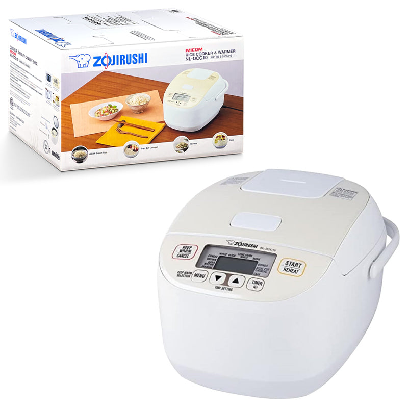 Zojirushi NL-DCC10-CP | 5.5-Cup RICE COOKER with WARMER