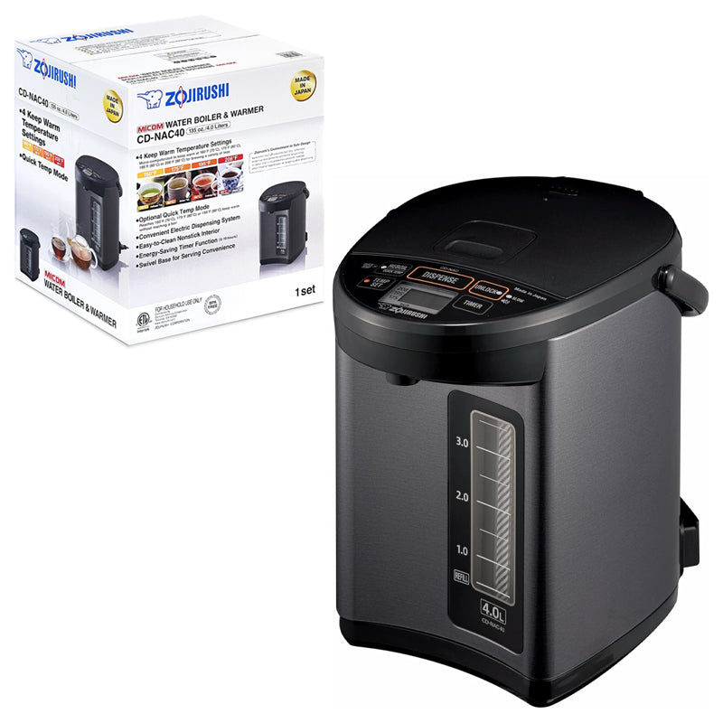 Zojirushi CD-NAC40-BM | 4L MICOM ELEC. WATER BOILER