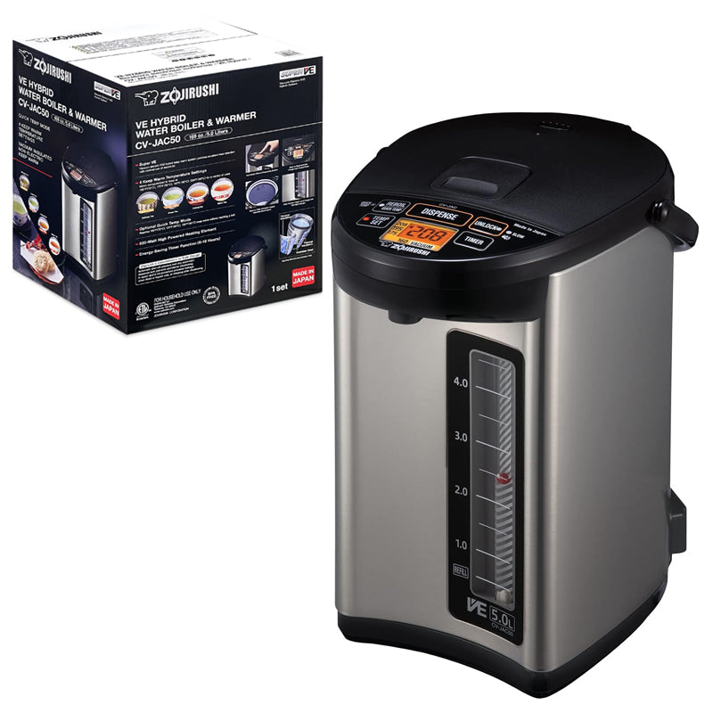 Zojirushi CV-JAC50XB | 5L WATER BOILER and WARMER VE Hybrid