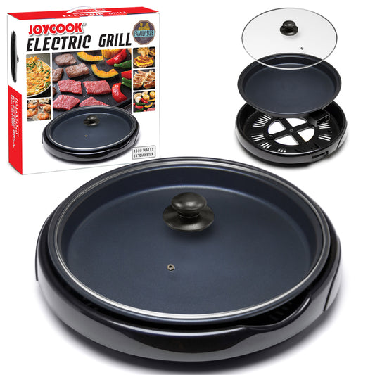 JOYCOOK EDC-ET3006 | 15inch ELECTRIC GRILLS ROUND