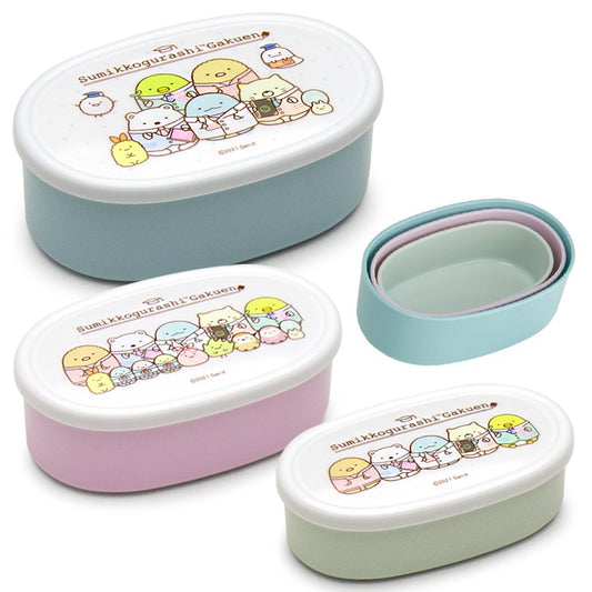 559884 | LUNCH CONTAINERS 3pc PL Sumikko