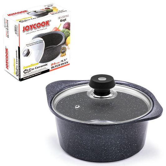 JOYCOOK ED-KCP24 | 24cm CAST DUTCH OVEN