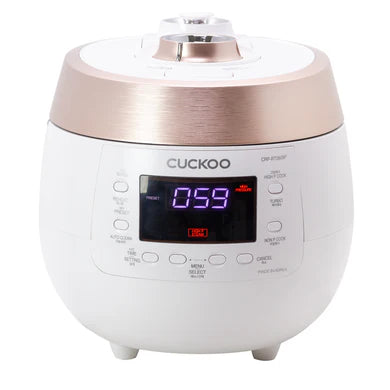 CUCKOO CRP-RT0609FW | Twin Electric Pressure Rice Cooker White 6 Cups
