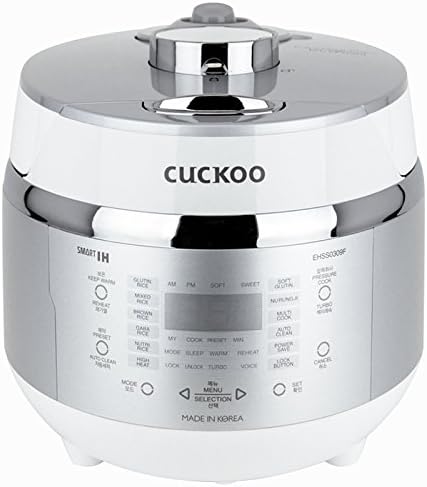 CUCKOO CRP-EHSS0309F | 3-Cup Electric Induction Heating Pressure Rice Cooker