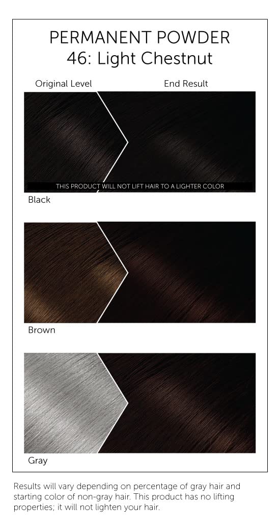 BIGEN  8L-2C9Z-SKV0 | #46 Light Chestnut Bigen Permanent Powder - 12 Pack