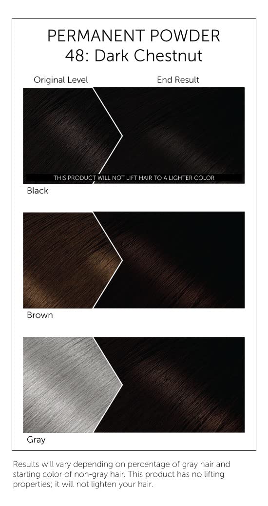 BIGEN OV-K5HM-VUA3 | #48 Dark Chestnut Bigen Permanent Powder - 12 Pack