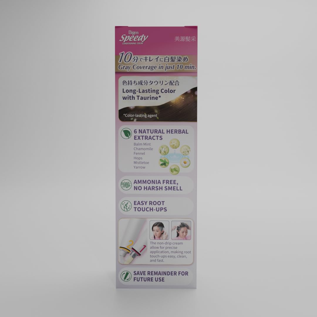 BIGEN FJFIEJFOK1032 | Speedy Conditioning Color Refill: 6 Medium Brown - 3 Pack
