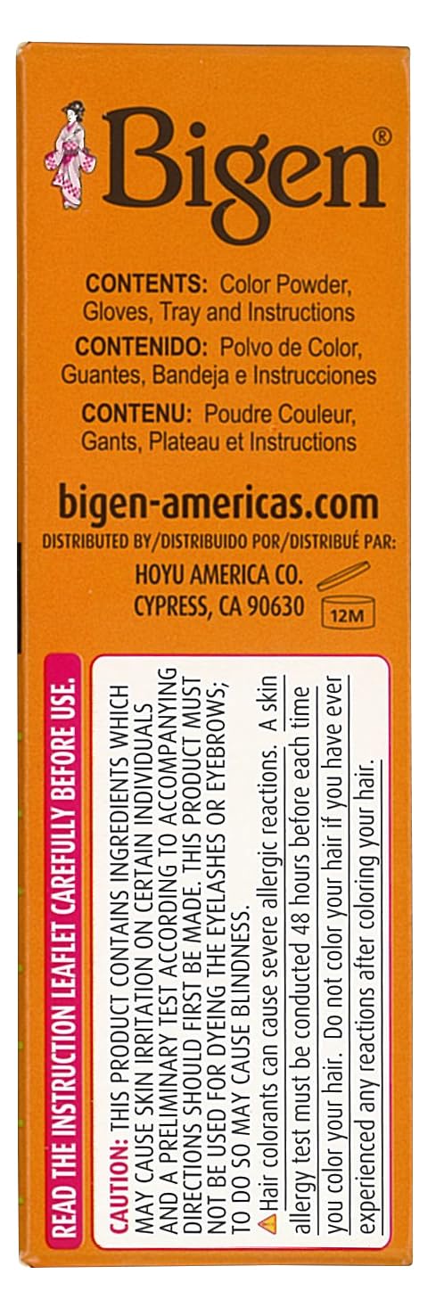 BIGEN PPAX1395750 | Permanent Powder Hair Color 57 Dark Brown 1 ea (Pack of 10)