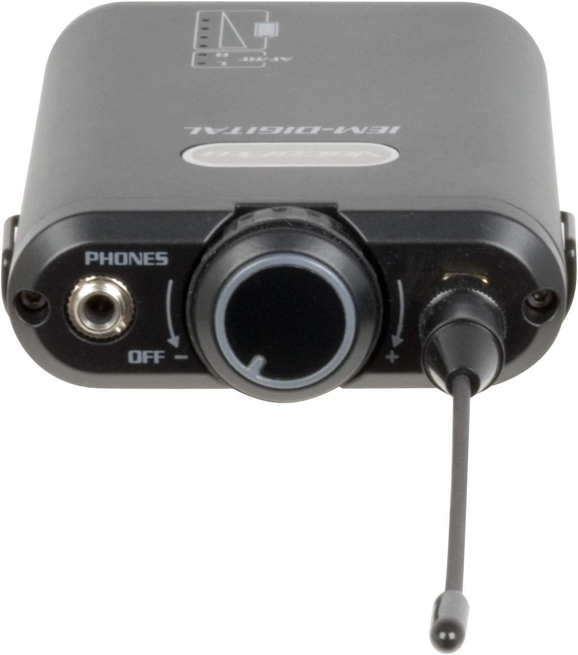 VocoPro IEM-DIGITAL-12 | Professional Digital Stereo/True Dual Mono In-Ear Monitor, Black