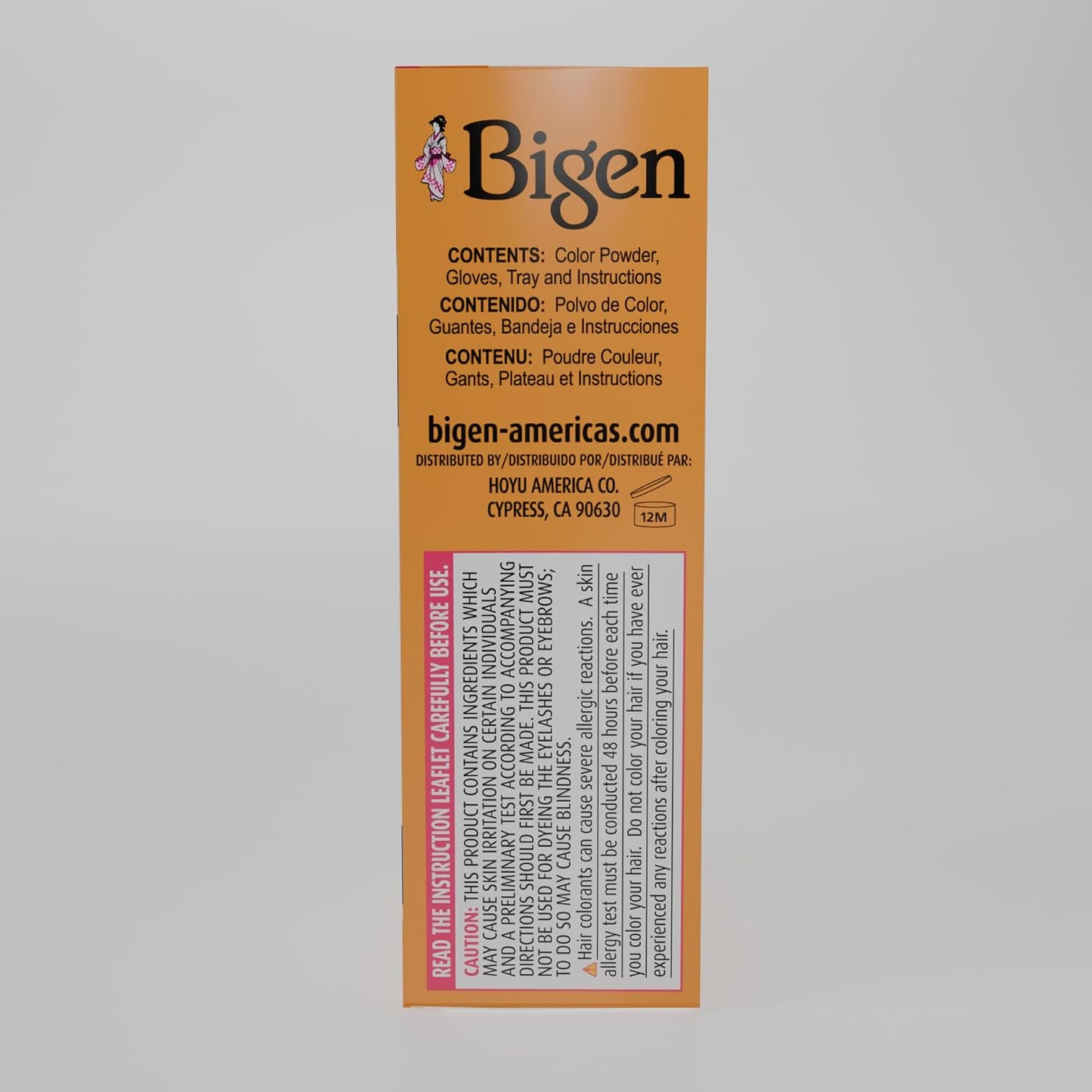 BIGEN  8L-2C9Z-SKV0 | #46 Light Chestnut Bigen Permanent Powder - 12 Pack