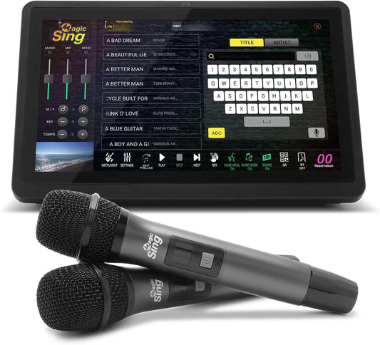 Magicsing ATK1000 | 2025 New All-in-One Karaoke – Wireless Mic, Free Song Updates, No App Required