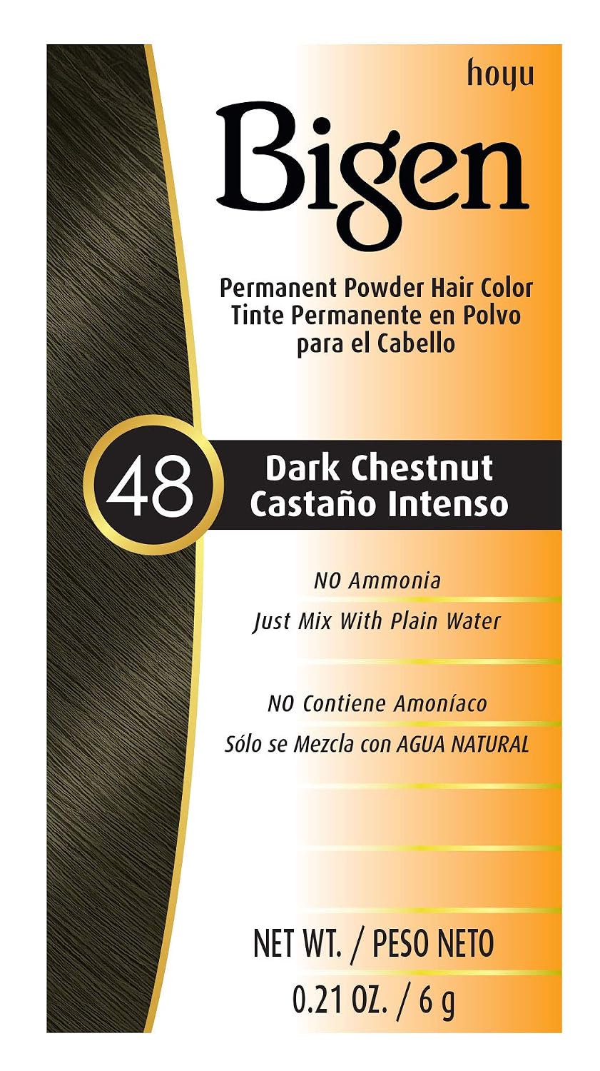 BIGEN OV-K5HM-VUA3 | #48 Dark Chestnut Bigen Permanent Powder - 12 Pack