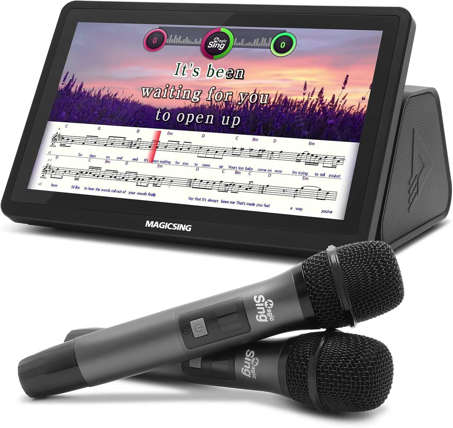 Magicsing ATK1000 | 2025 New All-in-One Karaoke – Wireless Mic, Free Song Updates, No App Required