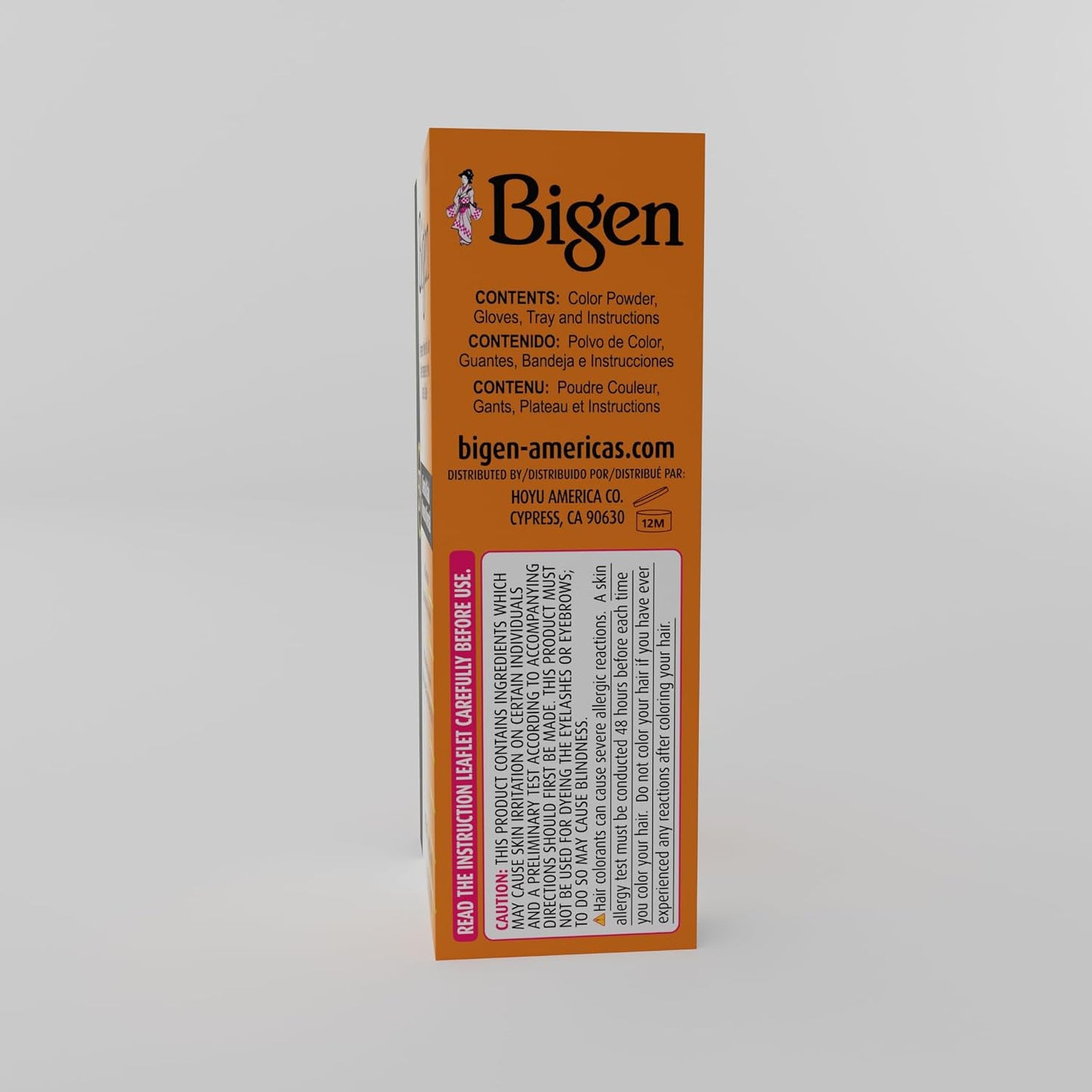 BIGEN OV-K5HM-VUA3 | #48 Dark Chestnut Bigen Permanent Powder - 12 Pack