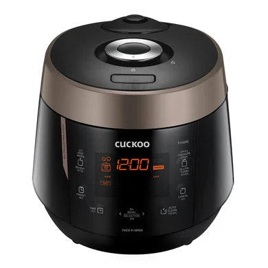CUCKOO CRP-P1009SB | Electric Pressure Rice Cooker Black 10 Cups