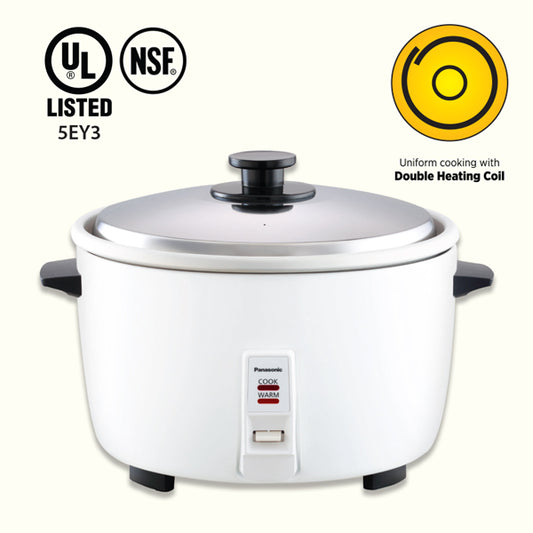 PANASONIC SR-GB42FH | 23-Cup RICE COOKER with NSF Teflon Pan