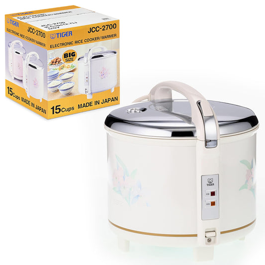 TIGER JCC - 2700 | 15-Cup RICE COOKER