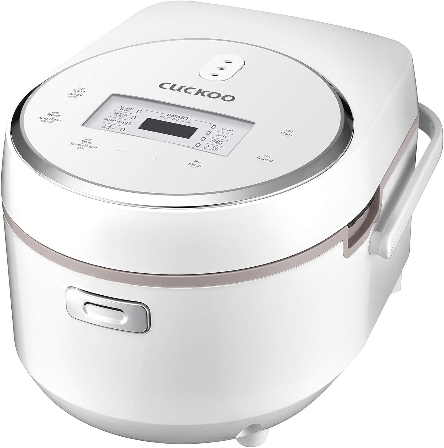 CUCKOO CR-0810F | 8-Cup Micom Rice Cooker with 9 Menu Options: White Rice, Cake, Soup & More, Nonstick Inner Pot