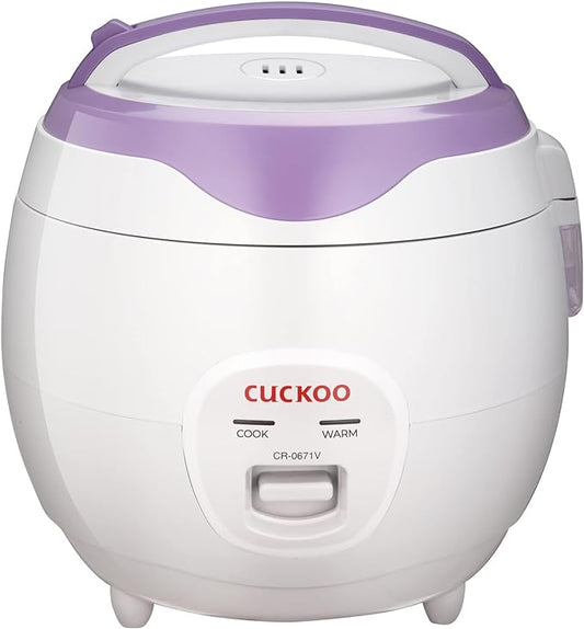 CUCKOO CR-0671V | 6-Cup Electric Heating Rice Cooker