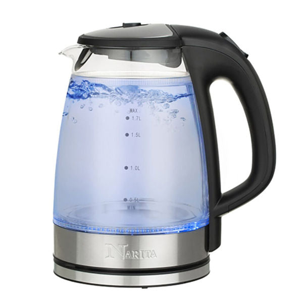 Narita GK1501 | 1.7L ELEC. DOUBLE WALL GLASS KETTLE