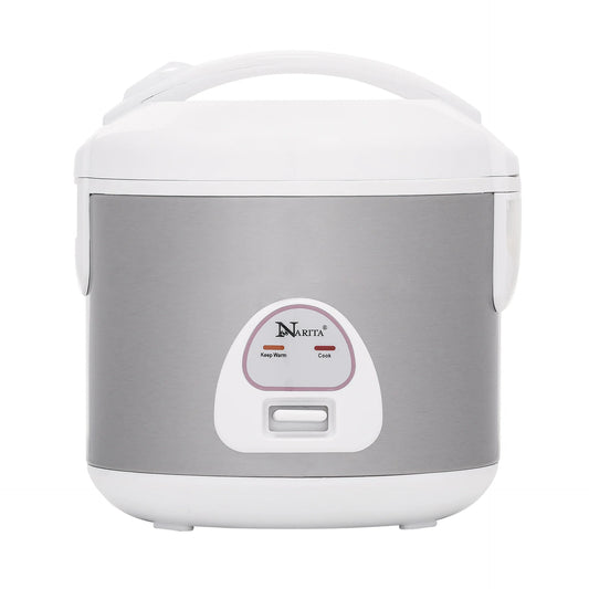 Narita NRC-4610SS | 10-Cup Rice Cooker with Stainless Steel Inner Pan