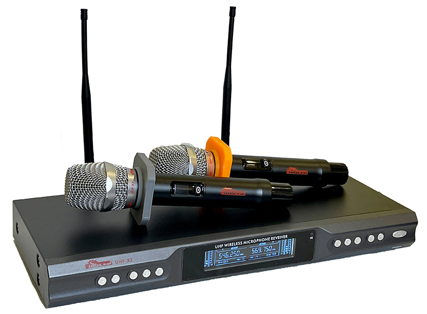 IDOLmain ASM17 | 8000W High-End Karaoke System With Digital Optical Built-In 1800W Loud Speakers, Dual Wireless Microphones And 1500W Subwoofer